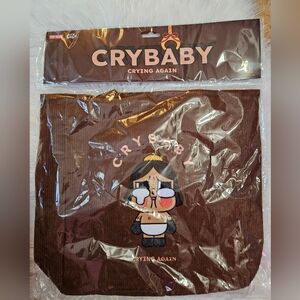 New POP MART Crybaby Tote Bag